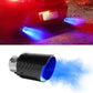 💥 50% Rabatt! 🔥 LED-Auspuffspitze für Autos – rote & blaue Beleuchtung, Feuereffekt. Carbon-Ummantelung, rostbeständig. Passt auf 1,5″–2,4″ Auspuffrohre. Inkl. Montageset 🚗