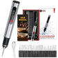 ❄️Sommerfrische 50 % Rabatt!✨Kabelloses, wiederaufladbares Gravierstift-Set – Präzisions-Rotationswerkzeug mit 3 Geschwindigkeiten und digitaler Batterieanzeige