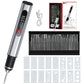 ❄️Sommerfrische 50 % Rabatt!✨Kabelloses, wiederaufladbares Gravierstift-Set – Präzisions-Rotationswerkzeug mit 3 Geschwindigkeiten und digitaler Batterieanzeige