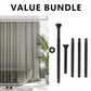 💥 50% rabatt! 🚿 Premium PEVA dusjforheng med 8G tung stabilitet – helt vanntett, giftfri og miljøvennlig. Rustfrie metalløyer, forsterket topplist. Flere størrelser og farger 🌈