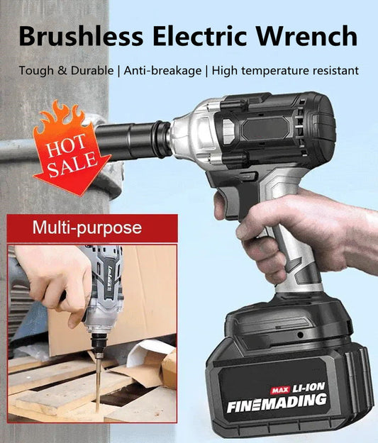 🔥 Kun i dag 50% avslag! 🔧 Variabel hastighetskontroll – perfekt for alt fra delikate jobber til tunge muttre. Trådløs og kompakt for trange rom ✅