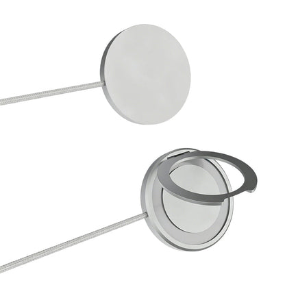 💥 50% rabatt! ⚡ 25 W turbo magnetisk lader med støttefot – lynrask trådløs lading, ultrastark N52-magnet, justerbar visningsvinkel. Hvit, svart eller oransje 🌈