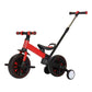 💥 50% Rabatt! 🚲 3-in-1-Kinderdreirad – Kinderwagen, Dreirad & Laufrad. Leicht (2,8 kg) & faltbar. Hochfester Kohlenstoffstahl, EVA-Räder. Für 2–6 Jahre, max. 90 kg. Rot/Blau/Rosa/Gelb 🛡️