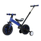 💥 50% Rabatt! 🚲 3-in-1-Kinderdreirad – Kinderwagen, Dreirad & Laufrad. Leicht (2,8 kg) & faltbar. Hochfester Kohlenstoffstahl, EVA-Räder. Für 2–6 Jahre, max. 90 kg. Rot/Blau/Rosa/Gelb 🛡️