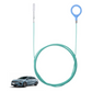 💥 50% rabatt! 🚗 Fleksibel rørbørste for soltaksavløp – 2/3/5 meter. Myke nylonbørster, ståltråd+ PVC, skånsom mot rør. Perfekt for bil og hjem 🏠