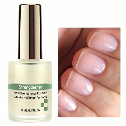💥 50% rabatt! 💅 Neglestyrkende middel 12 ml – styrker naturlige negler, skjuler ujevnheter, gir høyglans. Mild formel for daglig bruk. Størrelse: 7,5×2,8 cm, vekt 52 g 🌟