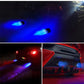 💥 50% rabatt! 🚗 LED-eksosmunning i karbonfiber – dobbeltlags design, støyreduksjon, LED-lys i rødt eller blått. Universell passform 1,5"-2,4". Bolt-on med rullet kant 🔥
