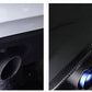 💥 50% rabatt! 🚗 LED-eksosmunning i karbonfiber – dobbeltlags design, støyreduksjon, LED-lys i rødt eller blått. Universell passform 1,5"-2,4". Bolt-on med rullet kant 🔥