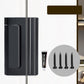 💥 50% rabatt! 🔒 Dørforsterkningslås i aluminiumslegering – forbedret sikkerhet mot innbrudd. Kollisjonsbeskyttelse i myk gummi, enkel å åpne og montere. Svart eller hvit 🚪
