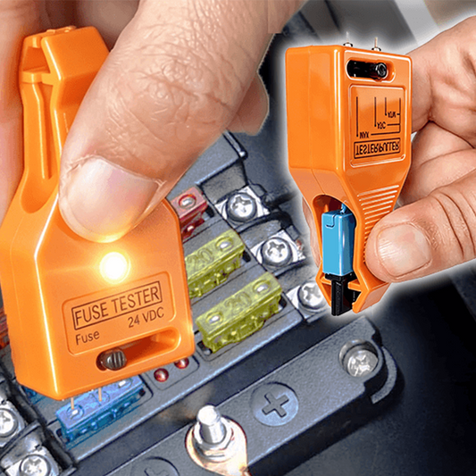 🔧⚡🔧⚡Tidsbegrenset 50 % rabatt!! 2-i-1-verktøy for testing og fjerning av sikringer i bilen