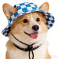 💥 50% Rabatt! 🐶 Sommer-Bucket-Hat für Welpen – ohrfreundliches Design, verstellbare Kinnschlaufe. Mischgewebe, leicht & atmungsaktiv. Sonnenschutz. Größen S–L 🧢
