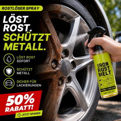 ⏳ Blitz-Angebot! 🚗 pH-ausgeglichene Formel – aggressiv gegen Rost, sicher für Autolack und Klarlack. Für metallische Oberflächen innen und außen 🎯
