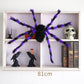 ⏳ Blitz-Angebot! 🎃  Riesen-Halloween-Spinne-Schockierende rote Augen – leuchten im Dunkeln und verstärken den unheimlichen Realismus. Perfekt für die gruseligste Halloween-Deko aller Zeiten 🛡️