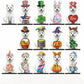 💥 50% Rabatt! 🐾 Austauschbares Magnet-Dekoset – Naturholz, 25 cm Höhe. 26 magnetische Accessoires für Ostern, Weihnachten, Halloween & mehr. Robust, lichtbeständig. Für Kaminsims, Regal & Schreibtisch. Ausführung A-V 🎄