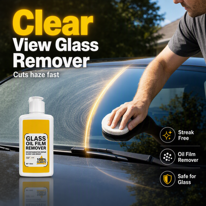 💥 50% Rabatt! 🚗 Ölfilm-Entferner für Autoglas – 150 ml. Entfernt Ölfilme, Wasserflecken & Trübungen. Für klare Sicht bei Regen und Dunst. Einfach aufzutragen 🛡️