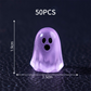 💥 50% Rabatt! 👻 Leuchtende Geisterfiguren – 50/60 Stück, Glow-in-the-Dark. Niedliches Design, ungiftiges Kunstharz. Perfekt für Halloween-Deko & Partys. Blau/Grün/Lila/Orange/Pink 🛡️