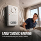 💥 50% Rabatt! 🔔 Drahtloser Tür-/Fenster-Vibrationsalarm – 110 dB, hochempfindlicher Sensor. Erkennt Erschütterungen & Einbruchsversuche. Frühwarnung bei Erdbeben. Weiß, 98×52×22 mm. 9V-Batterie (nicht enthalten) 🛡️