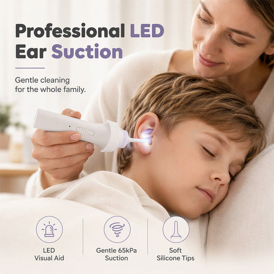 ⏳ Blitz-Angebot! 💡 LED-Beleuchtung – klare Sicht in den Gehörgang. Verhindert Herumstochern und Unbehagen. Präzise & sicher 🎯