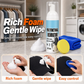 💥 50% Rabatt! 🧢 Deep Clean Cap Foam Cleaner – 35/60 ml. No-Rinse, entfernt Schweißränder & Flecken. Für Rand & Innenband. Inkl. Reinigungsschwamm. Für Baseballcaps & Mützen 🛡️