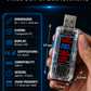 💥 50% Rabatt! 🔋 USB Battery Repair Dongle – Echtzeit-Strom/Spannung-Anzeige, Typ-C & USB. Für Smartphone & Tablet. ABS, kompakt 🛡️
