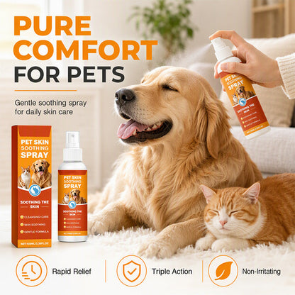 💥 50% Rabatt! 🐾 Beruhigendes Hautspray für Haustiere – dreifache Wirkformel, sofortige Linderung, langfristige Hautgesundheit. Feinnebel, pH-neutral, unsichtbare Barriere. 100 ml. Für Hunde & Katzen 🛡️