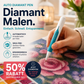 💥 50% Rabatt! 💎 Automatischer Diamond-Painting-Dispenser-Stift – lädt 25+ Steinchen, kompatibel mit runden (2,8 mm) & quadratischen (2,5 mm) Steinen. Ergonomisch, kein Wachs nötig. Inkl. Silikon-Tablett & Anleitung 🖐️